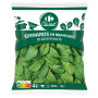 1 kg épinards branches  Carrefour Classic