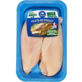 Filets de poulet x2 Carrefour