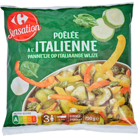 750g poêlée a l'italienne  Carrefour Sensation