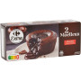 190g -2x cœurs fondants chocolat Carrefour Extra