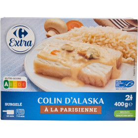 400g colin Alaska a la parisienne Carrefour Extra