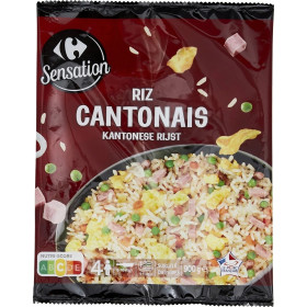 900g riz a la cantonnaise Carrefour Sensation 900g riz a la cantonnaise Carrefour Sensation