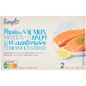 2x 125g pavés de saumon Simpl 2x 125g pavés de saumon Simpl
