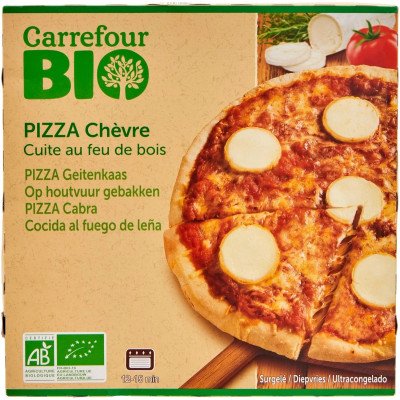 360g Pizza Buche Chèvre Carrefour Bio