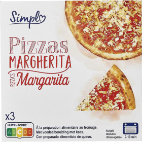 3x300g Pizza Margherita Simpl 3x300g Pizza Margherita Simpl