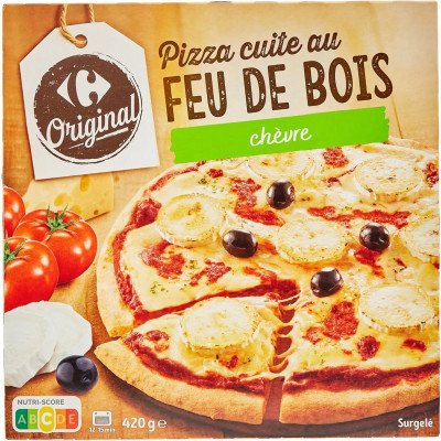 420g Pizza Chèvre Carrefour Original