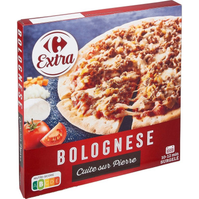 375g Pizza Bolognèse Carrefour Extra