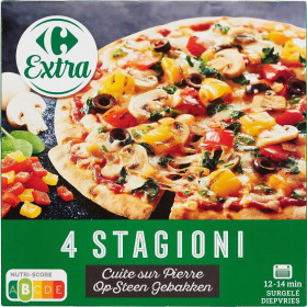 400g Pizza 4 Saisons Carrefour Extra