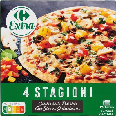 400g Pizza 4 Saisons Carrefour Extra