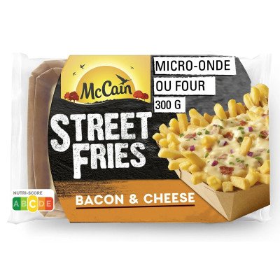 300g Street Fries bacon cheese  Mc Cain