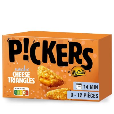 230g pickers nacho cheese triangle  Mc Cain