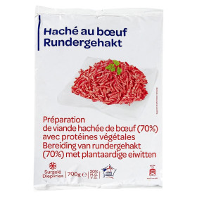 700g Haché bœuf 70% Matières grasses 20% Simpl 700g Haché bœuf 70% Matières grasses 20% Simpl