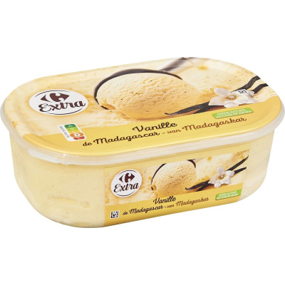 500g crème glacé vanille   Carrefour Extra