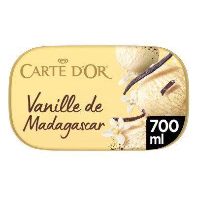 367g glace vanille Madagascar Carte d'Or