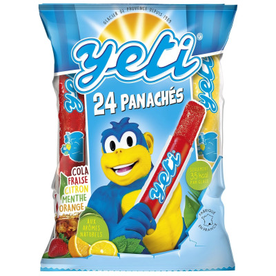 24x 50ml  Bâtonnet panachés  Yetigel