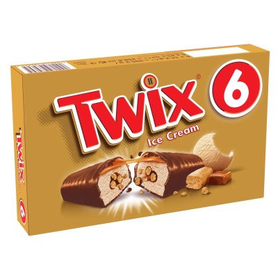 205g - 6x barres glacées  Twix