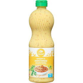 500ml vinaigrette moutarde Carrefour Classic