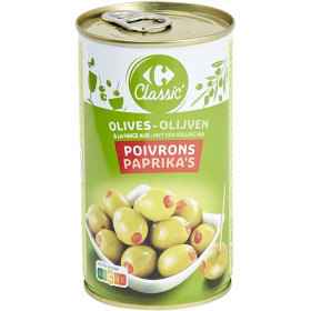 150g  Olives Farcies Poivrons Carrefour
