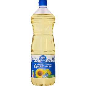 1L huile mélange 4 huiles Carrefour Classic