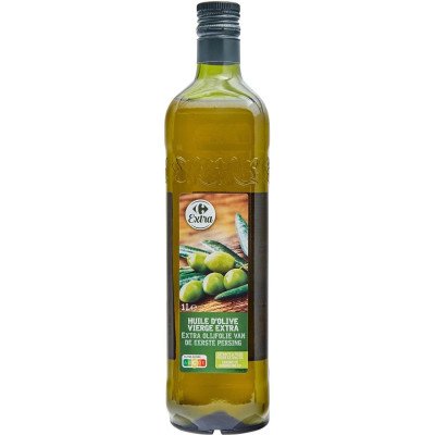 1L huile olive vierge Carrefour