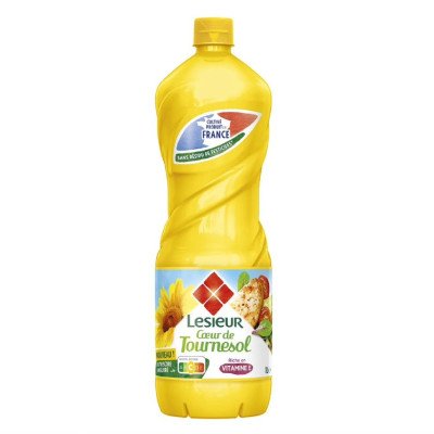 1L huile cœur de tournesol Lesieur