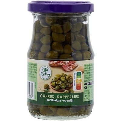 21cl Capres vinaigre Carrefour