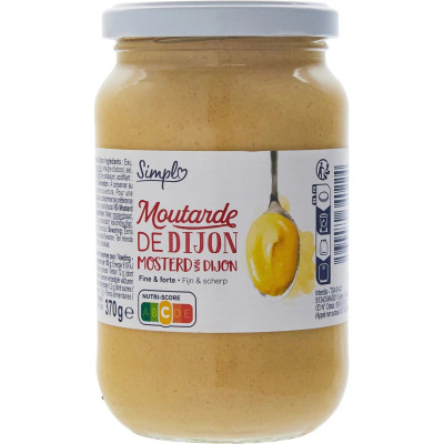 370g Bocal Moutarde Simpl