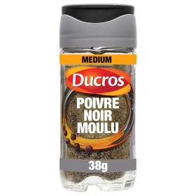 38g Poivre noir moulu Ducros