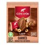 200g Carrés lait noisettes Cote d'Or