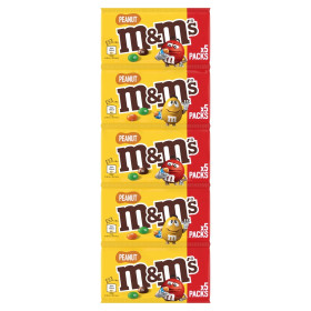 180g chapelet 5x  M&M's cacahuètes (peanut) 180g chapelet 5x  M&M's cacahuètes (peanut)