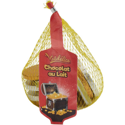 100g filet ( pièces et billets chocolat)