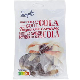 200g bonbon gélifié bouteille cola Simpl 200g bonbon gélifié bouteille cola Simpl