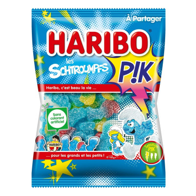 275g Schtroumpfs pik Haribo