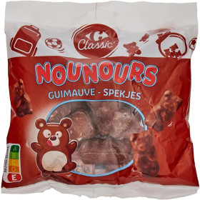 180g oursons nounours aux chocolats Carrefour Classsic 180g oursons nounours aux chocolats Carrefour Classsic