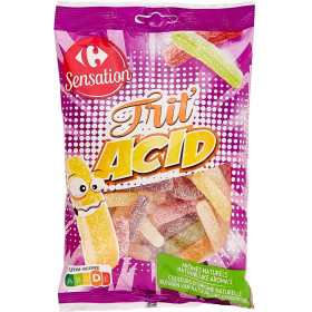 250g Frirt'acid Carrefour Sensation 250g Frirt'acid Carrefour Sensation