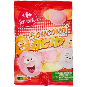 39g Soucoupes acid Carrefour Sensation 39g Soucoupes acid Carrefour Sensation