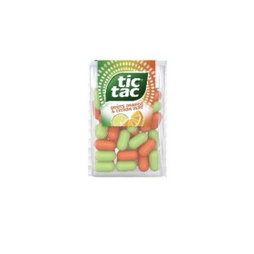 Etui duo Tic tac citron vert & orange 18g Etui duo Tic tac citron vert & orange 18g