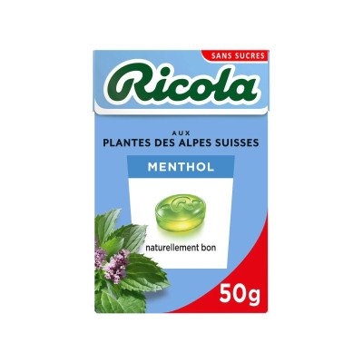 50g Ricola Menthol