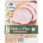 Roti de porc 4 tranches CRF extra 160g