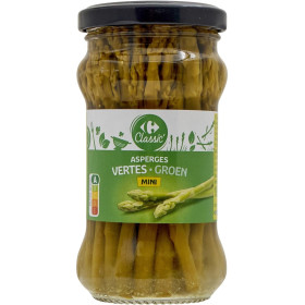 212ml Asperges vertes Carrefour classic