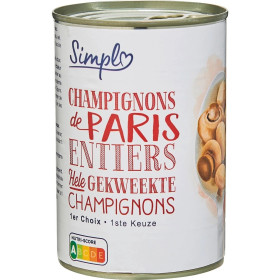 230g Champignons paris  entier 1er choix Simpl 230g Champignons paris  entier 1er choix Simpl