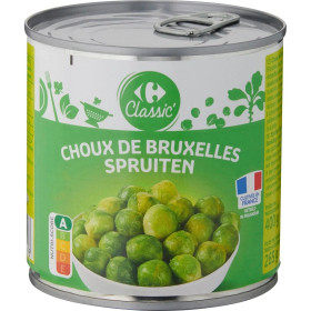 265g choux de bruxelles Carrefour Classic