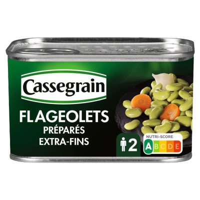 265g  Flageolet bouquet garni Cassegrain