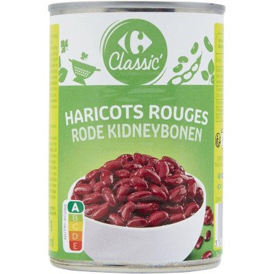 255g haricots rouge  Carrefour Classic