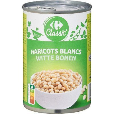 265g  haricots blanc Carrefour Classic