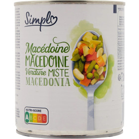530g macédoines Simpl 530g macédoines Simpl
