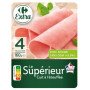 Jambon cuit supérieur 4 tranches -25% de sel CRF extra 160g