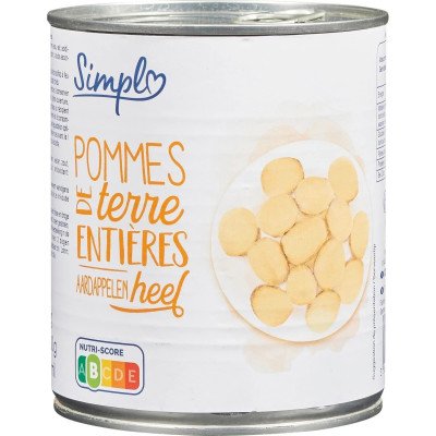 530g  pommes de terre Simpl