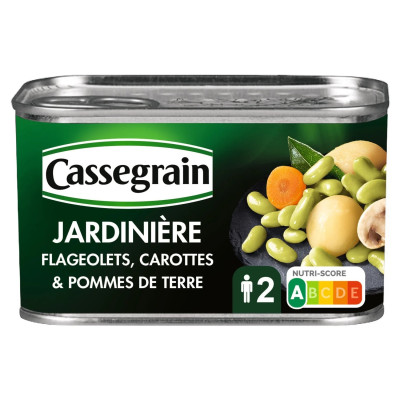 265g  jardinière légumes Cassegrain