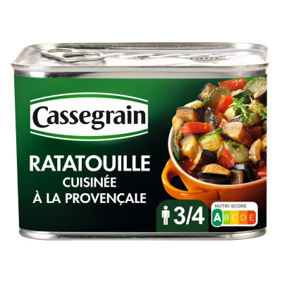 660g ratatouille provençale Cassegrain